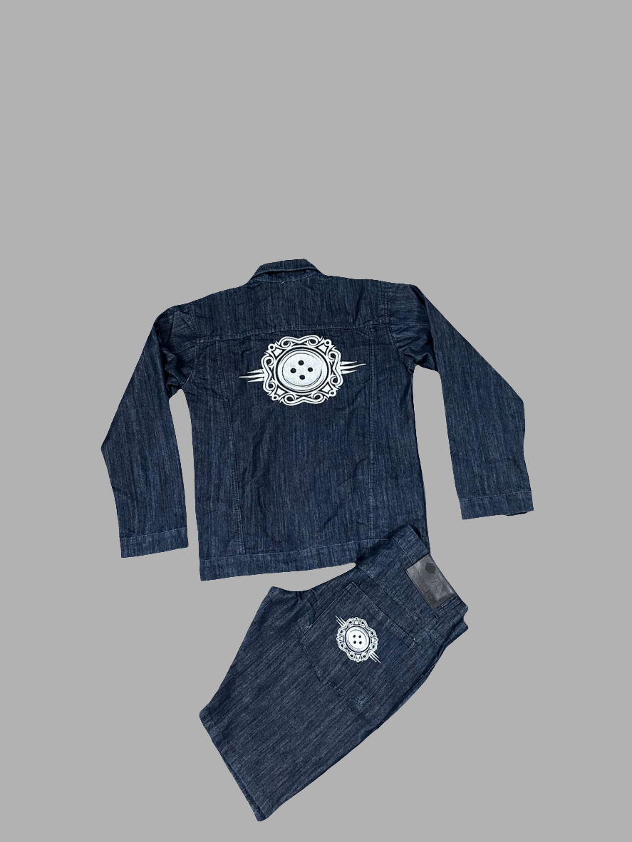 "Our Way" Premier Denim Jackets & Shorts Set by Plain Clothed Millionaires